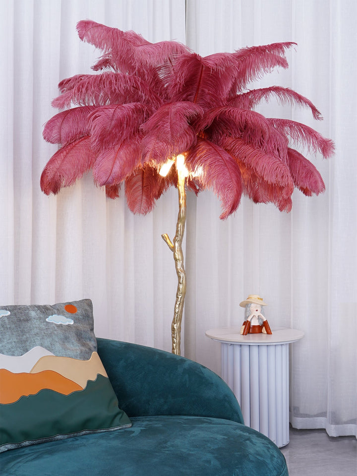 Quill Feather Floor Lamp