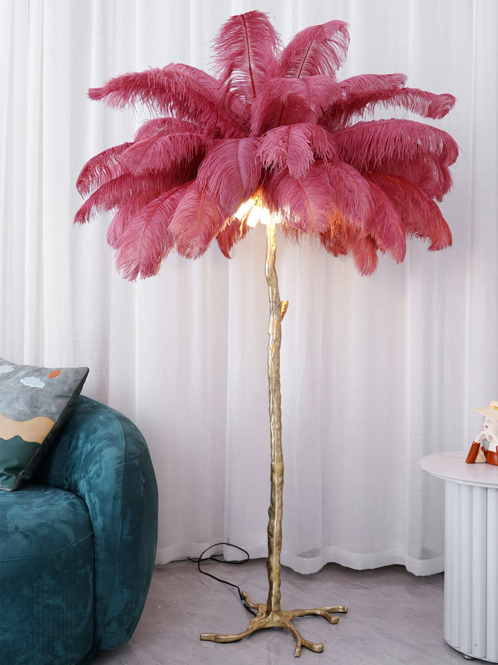 Quill Feather Floor Lamp