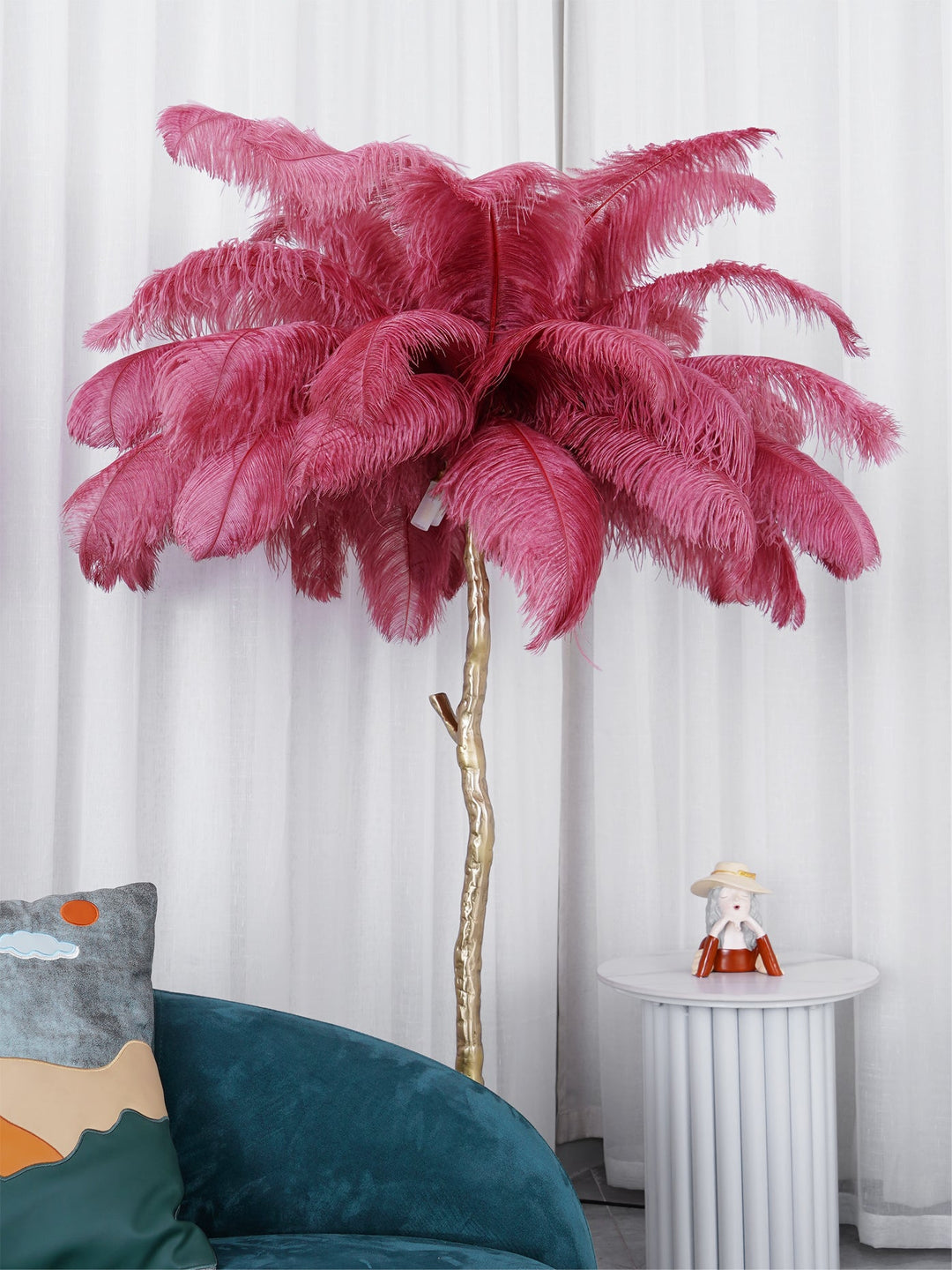 Quill Feather Floor Lamp