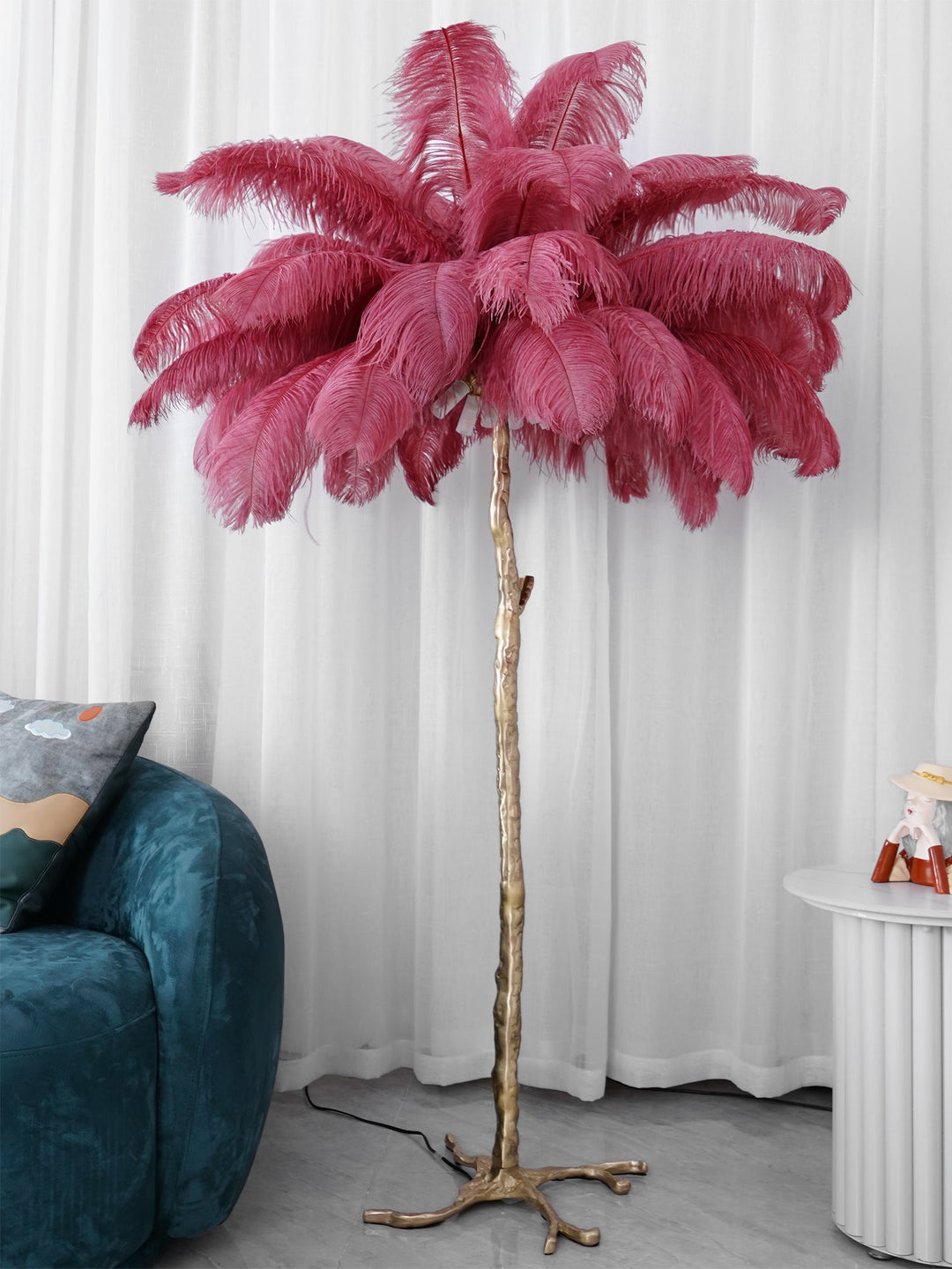 Quill Feather Floor Lamp