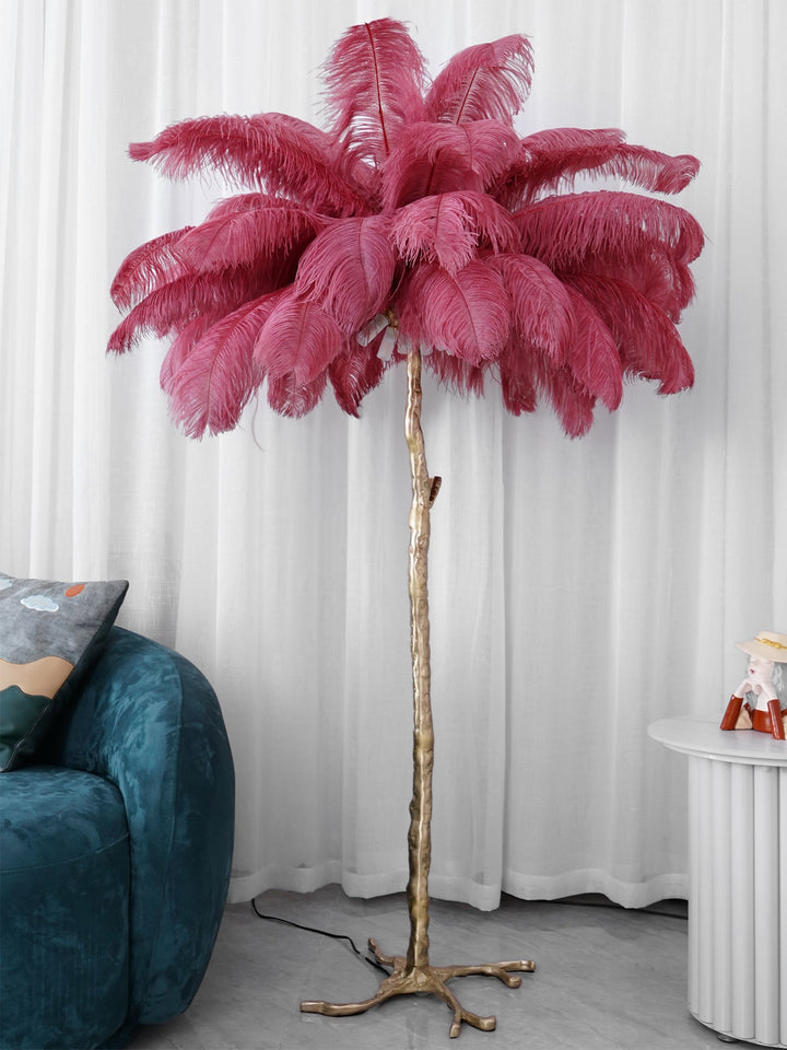 Quill Feather Floor Lamp