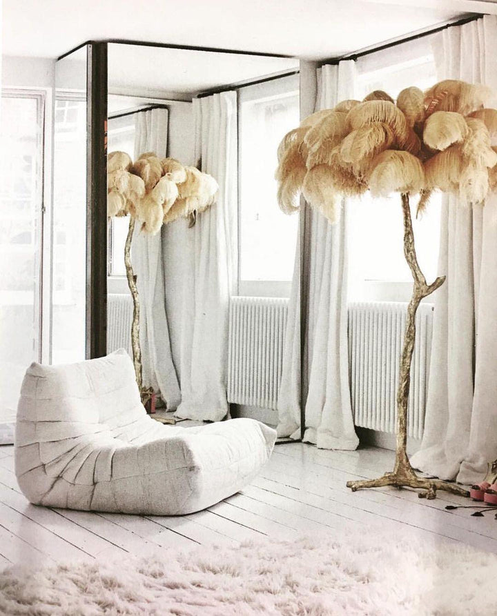 Quill Feather Floor Lamp