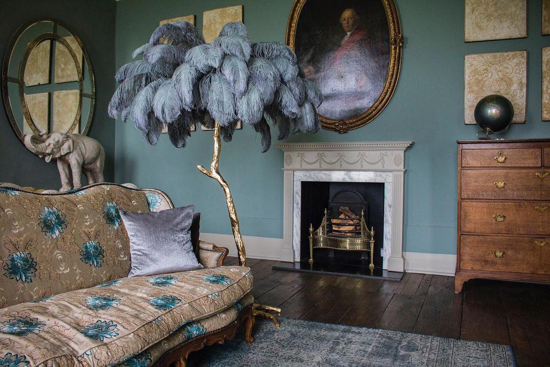 Quill Feather Floor Lamp
