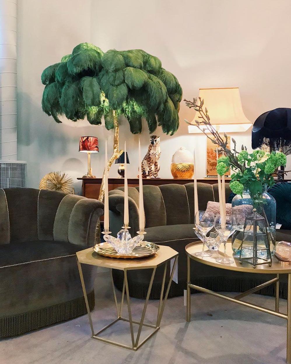 Quill Feather Floor Lamp