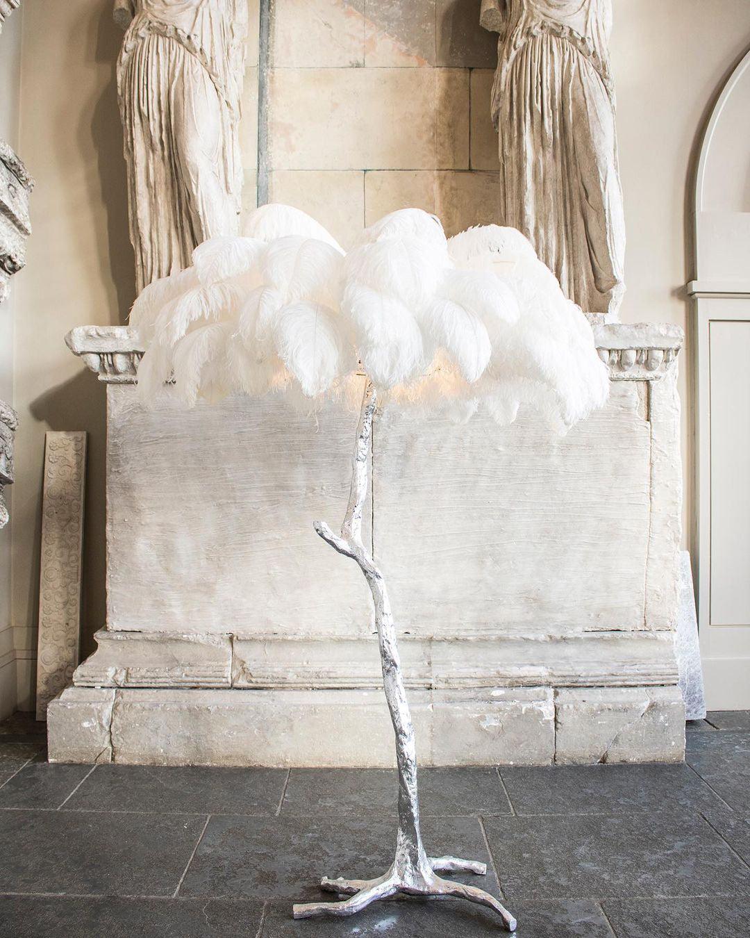 Quill Feather Floor Lamp