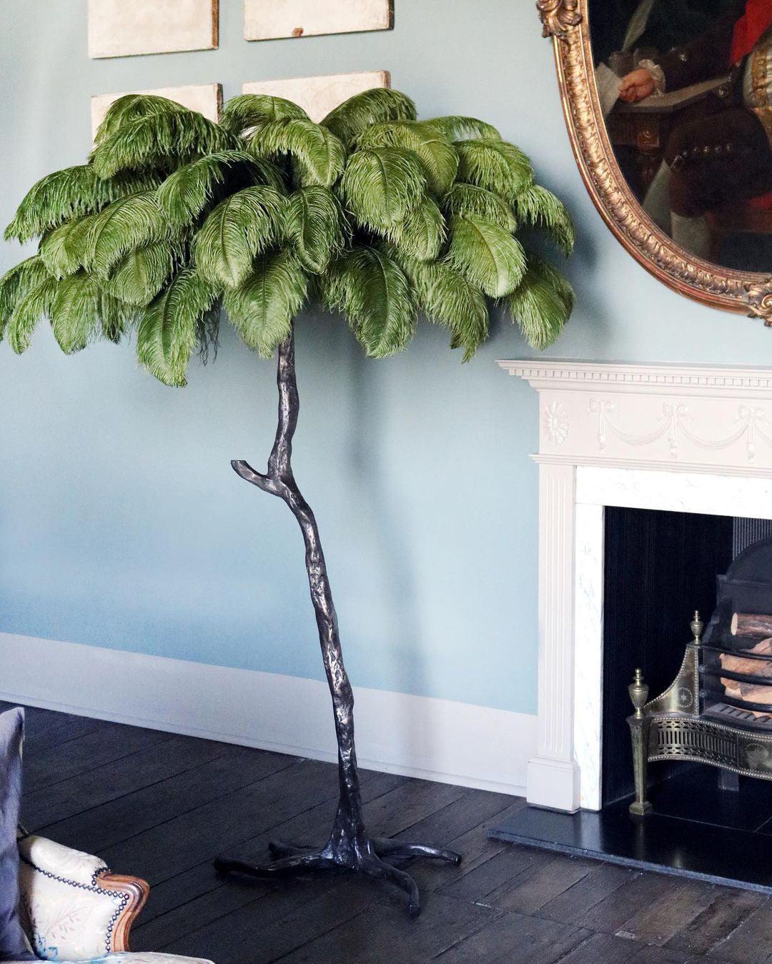 Quill Feather Floor Lamp