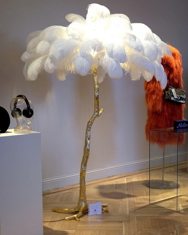 Quill Feather Floor Lamp