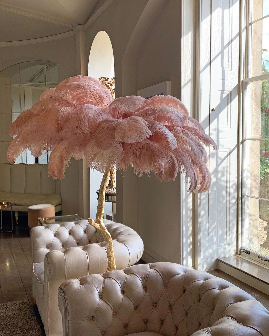 Quill Feather Floor Lamp