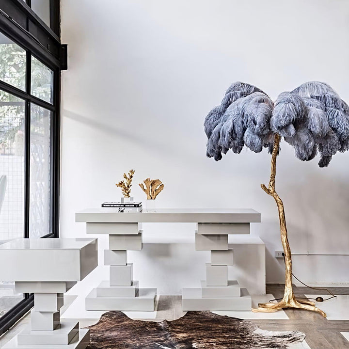 Quill Feather Floor Lamp