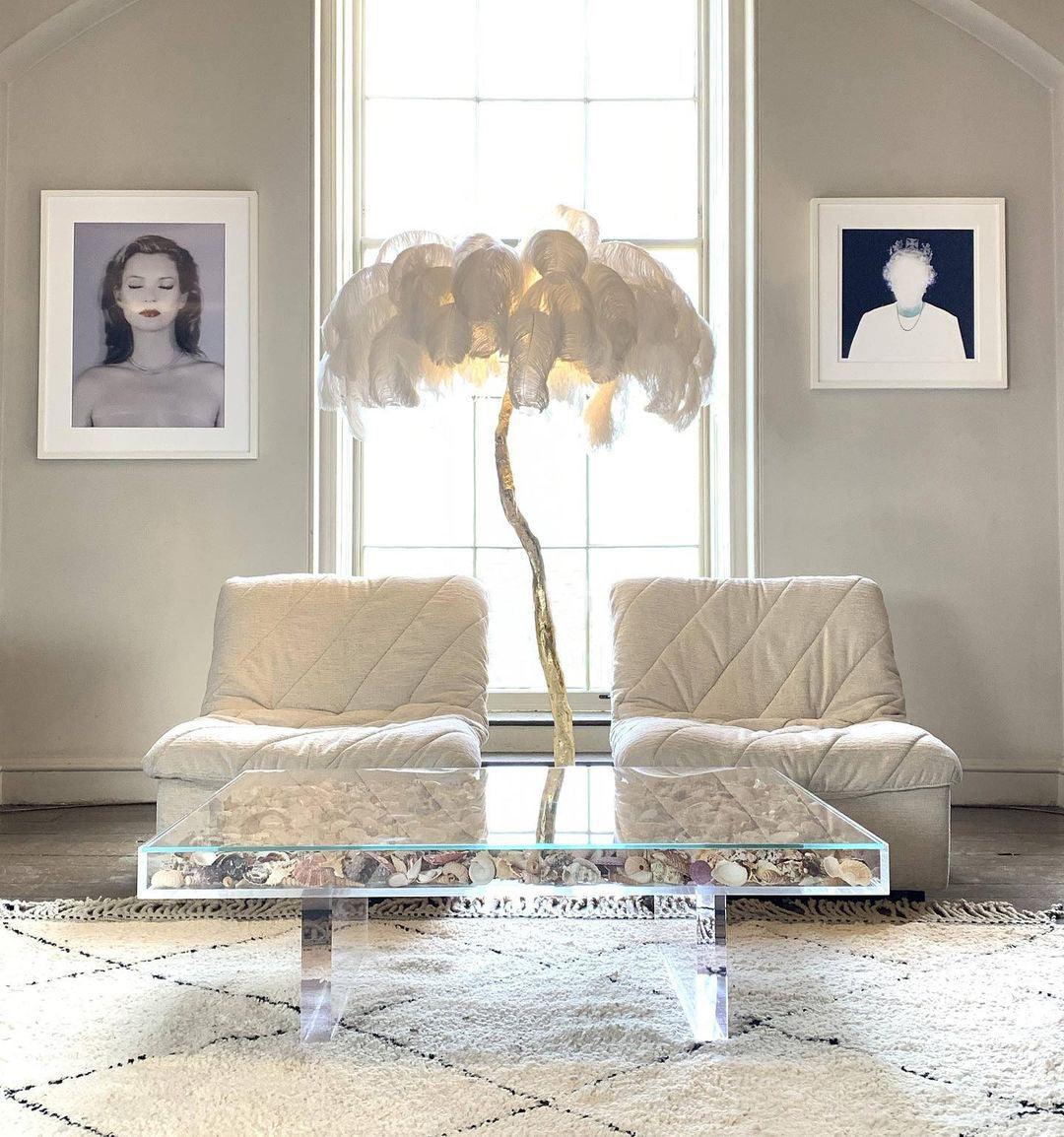 Quill Feather Floor Lamp