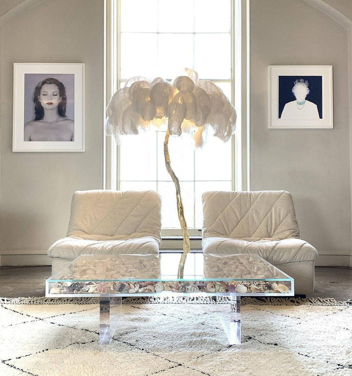 Quill Feather Floor Lamp