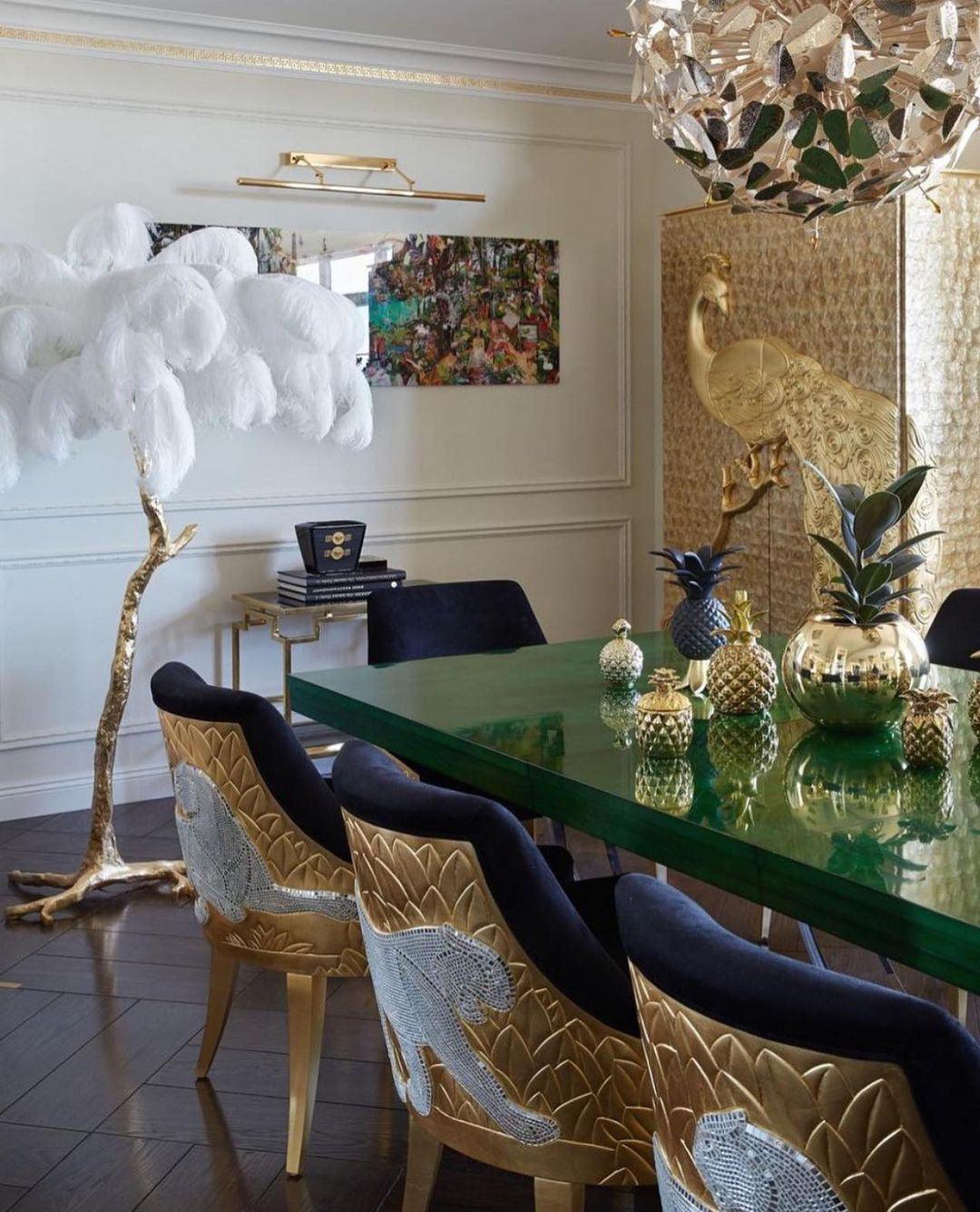 Quill Feather Floor Lamp
