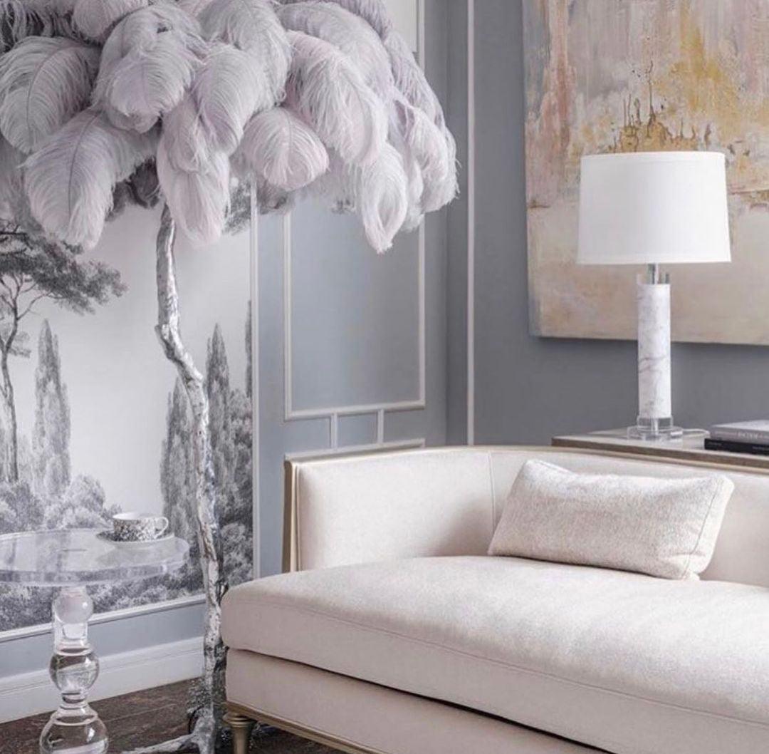 Quill Feather Floor Lamp