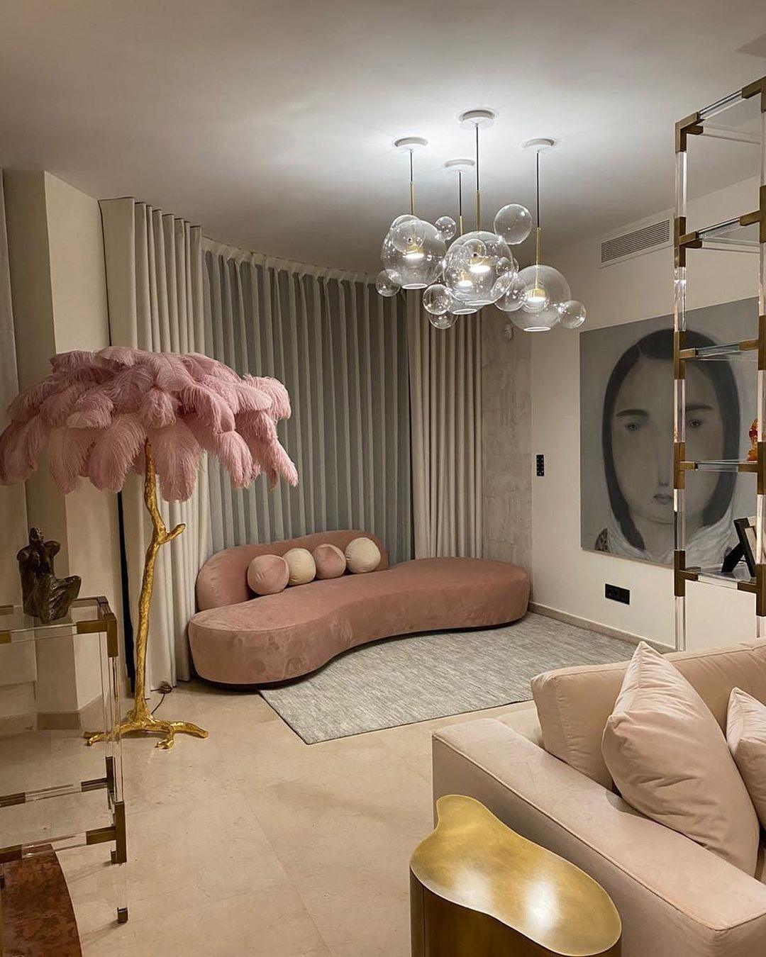 Quill Feather Floor Lamp