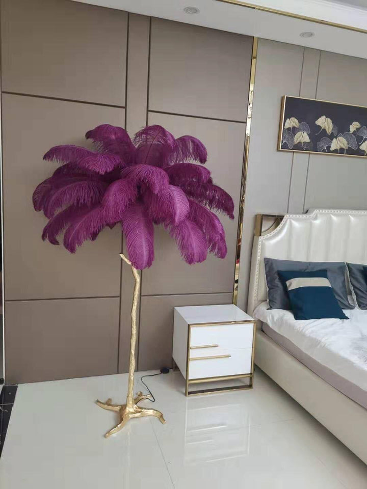 Quill Feather Floor Lamp