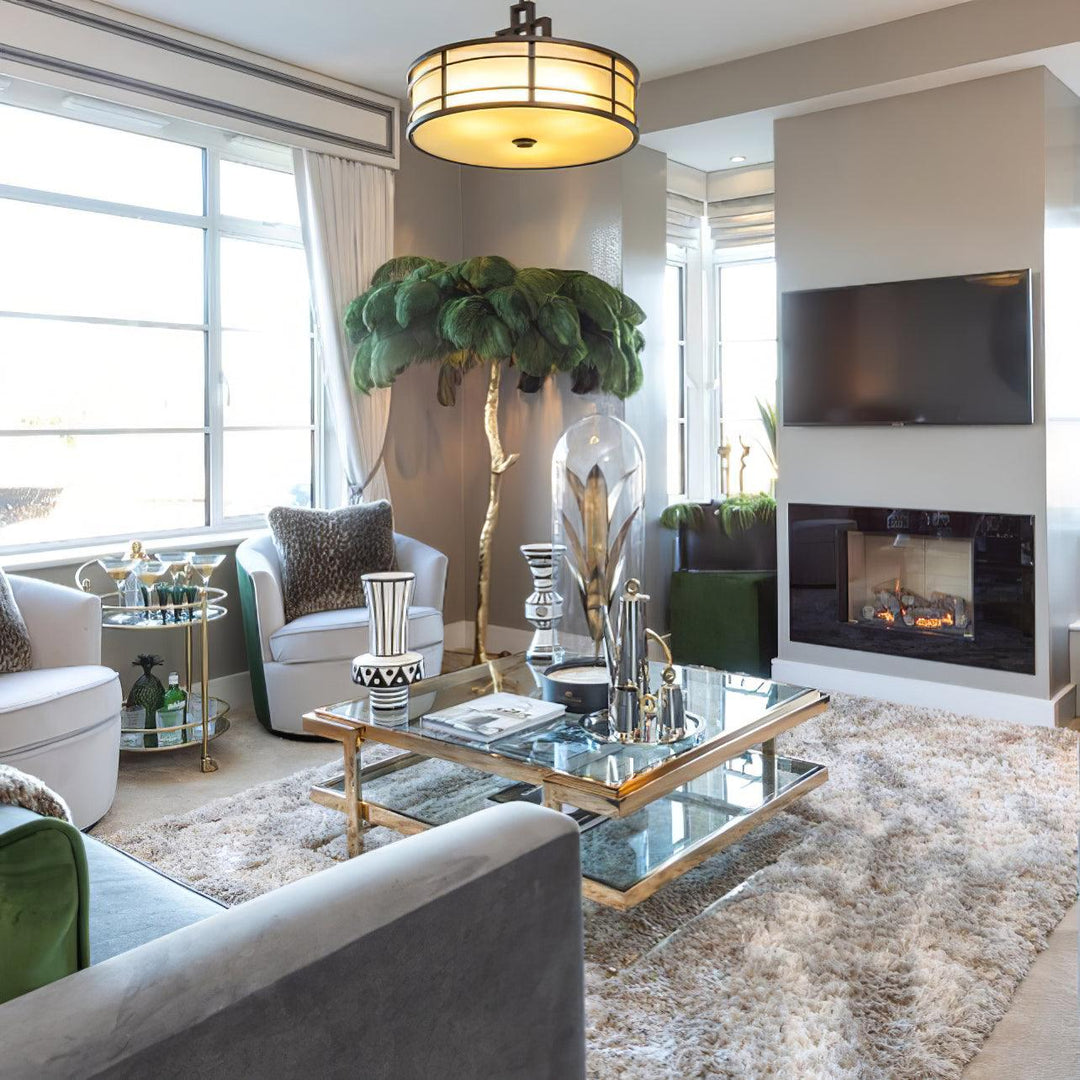 Quill Feather Floor Lamp