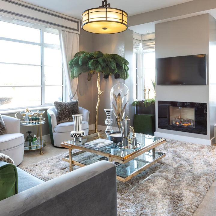 Quill Feather Floor Lamp