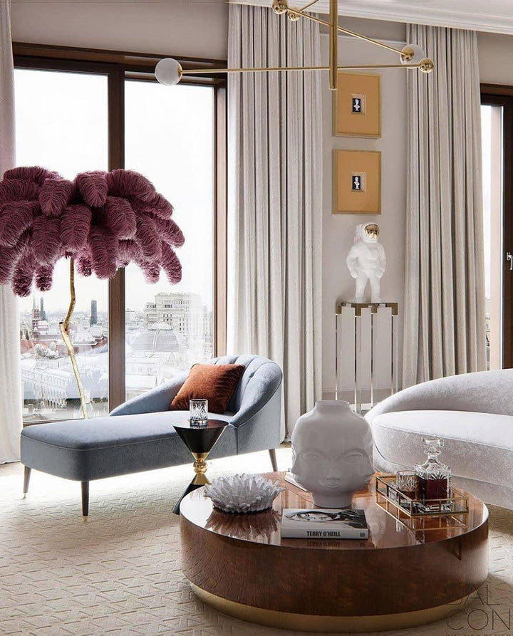 Quill Feather Floor Lamp