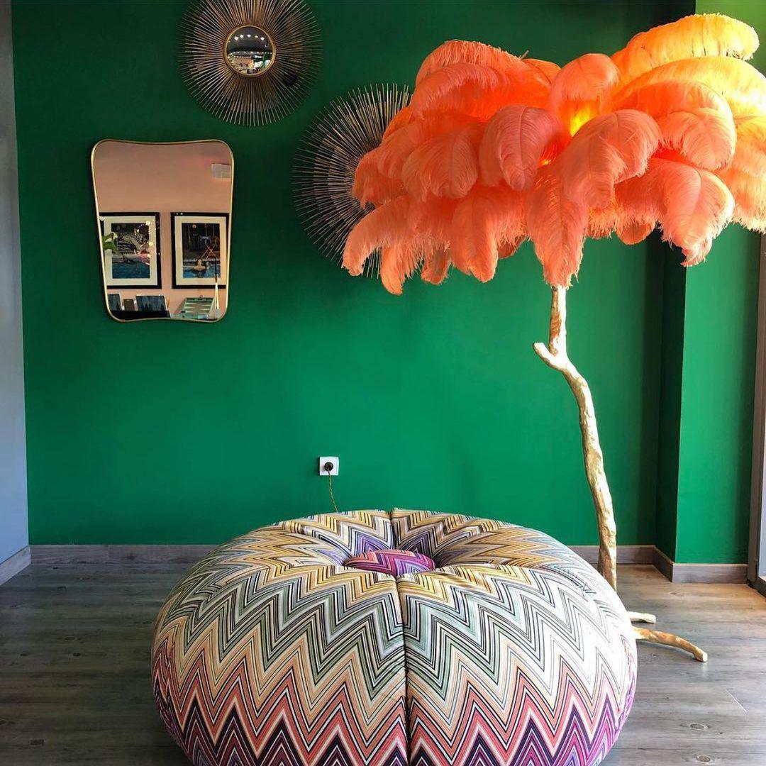 Quill Feather Floor Lamp