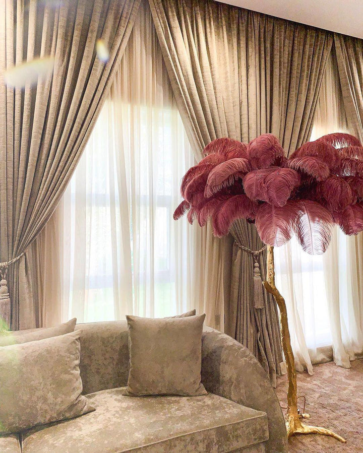 Quill Feather Floor Lamp