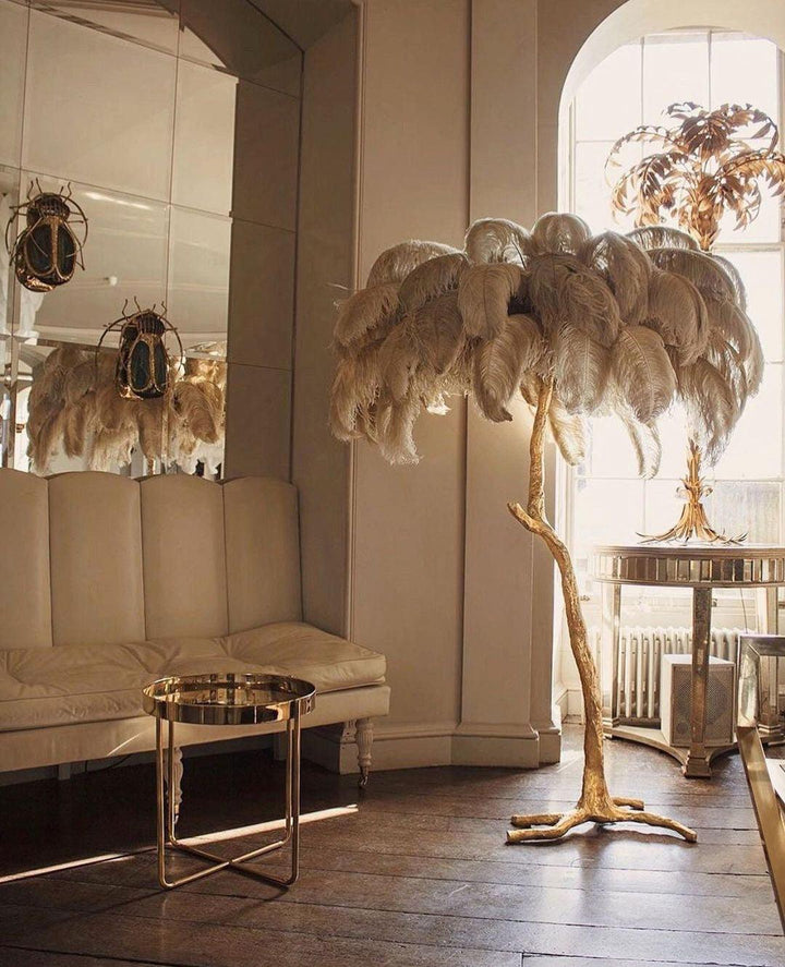 Quill Feather Floor Lamp