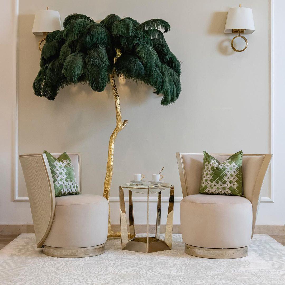 Quill Feather Floor Lamp