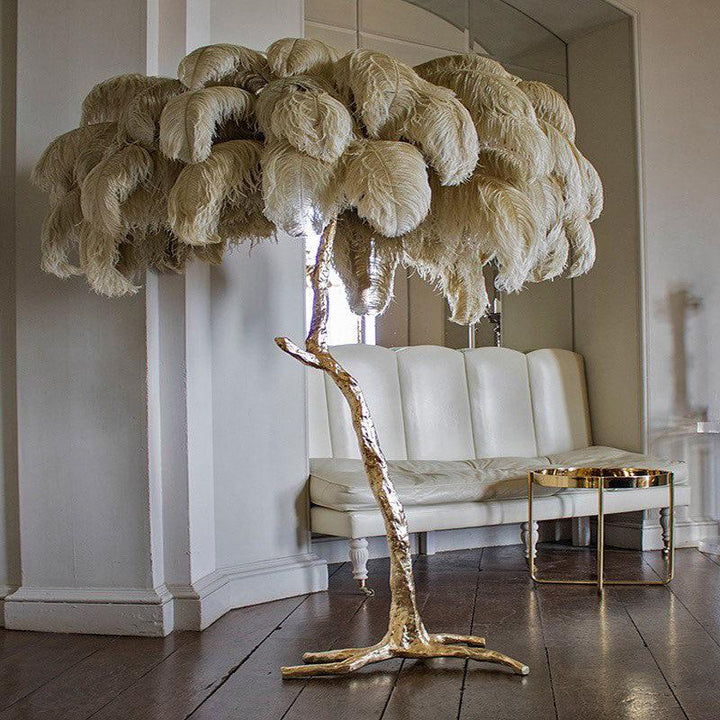 Quill Feather Floor Lamp