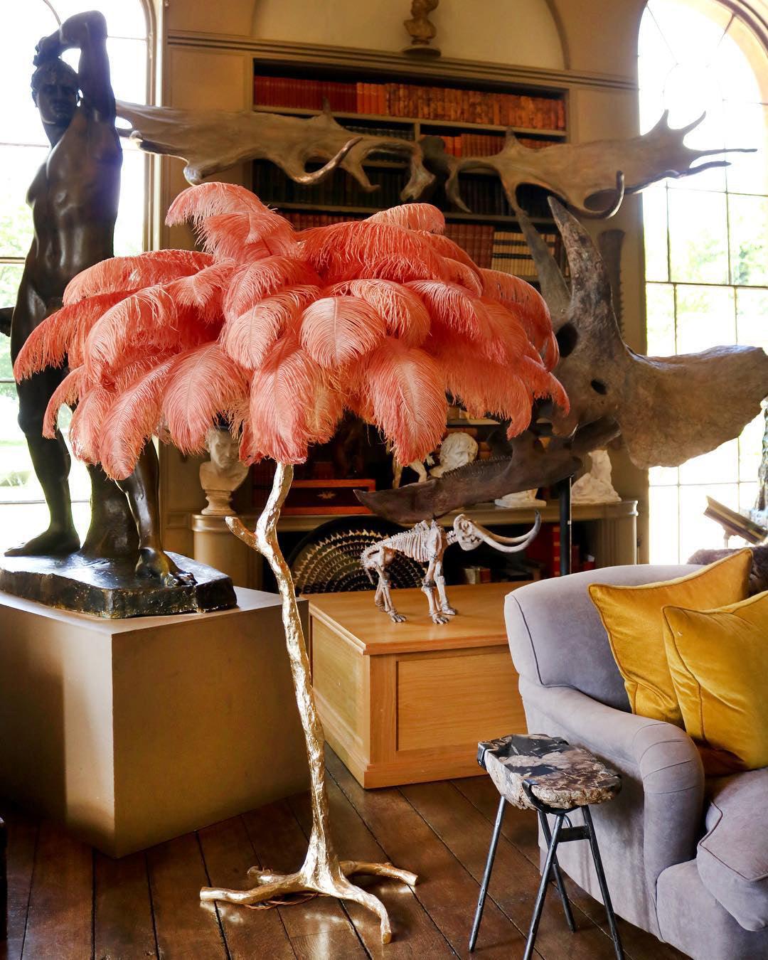 Quill Feather Floor Lamp