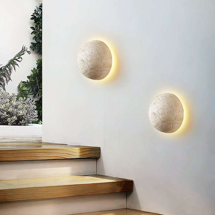 Alcove Travertine Wall Sconce