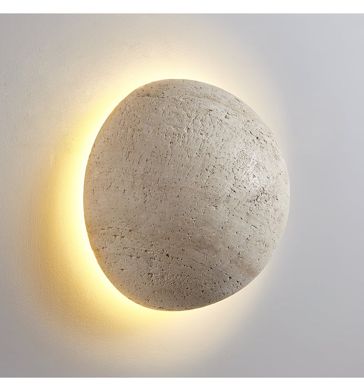 Alcove Travertine Wall Sconce