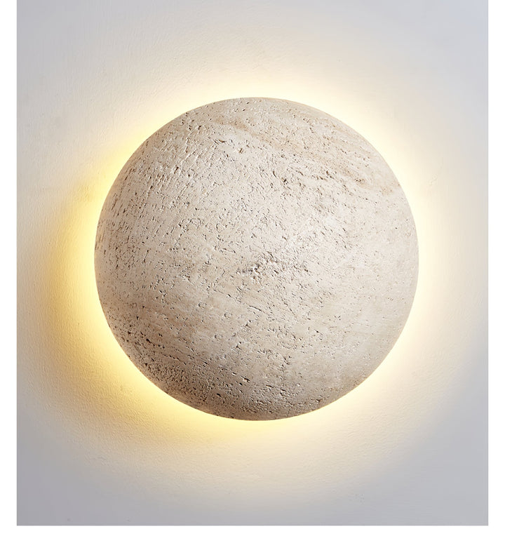 Alcove Travertine Wall Sconce