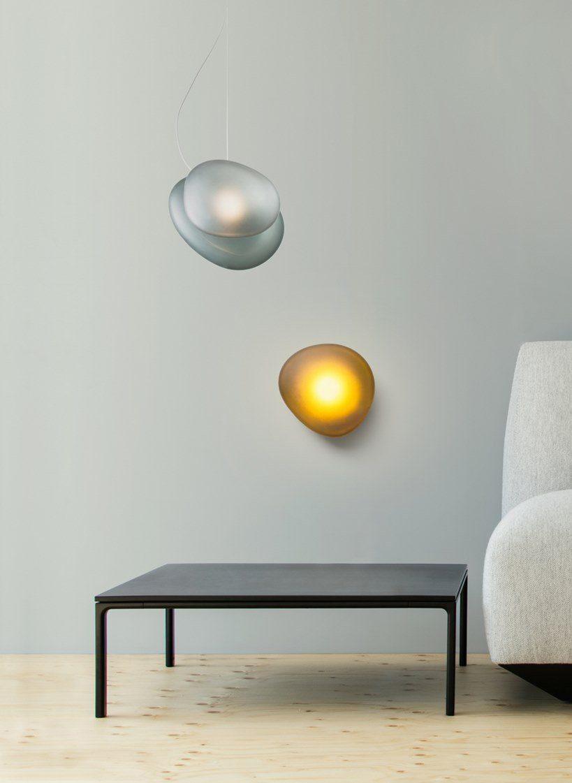 Pebble Glass Wall Sconce