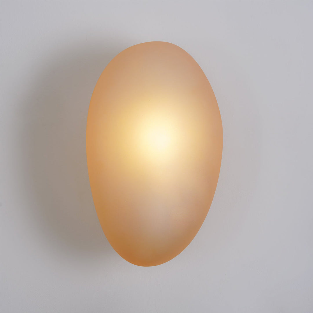Pebble Glass Wall Sconce