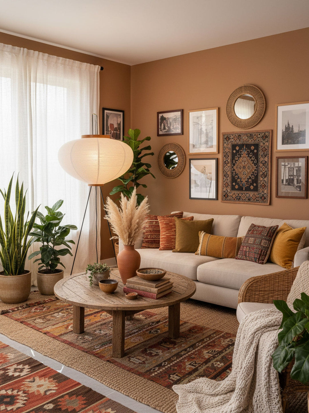 Mulberry Lantern Floor Lamp
