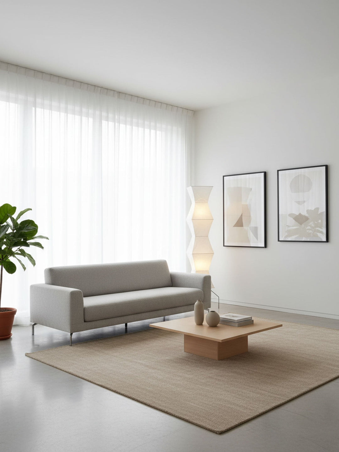 Mulberry Lantern Floor Lamp
