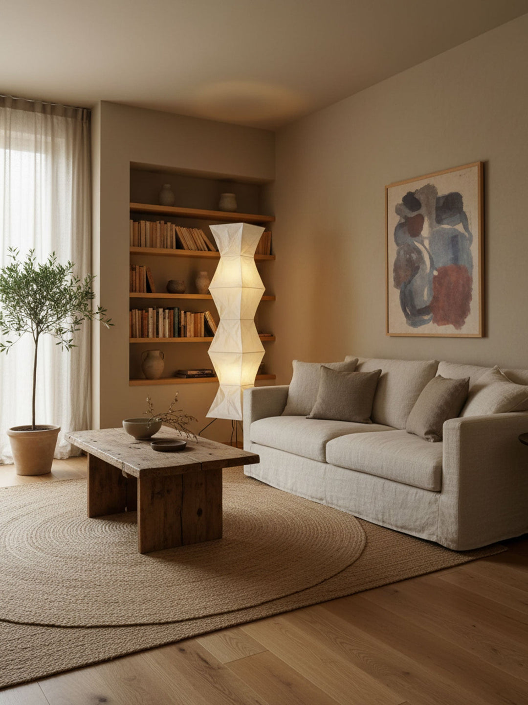 Mulberry Lantern Floor Lamp