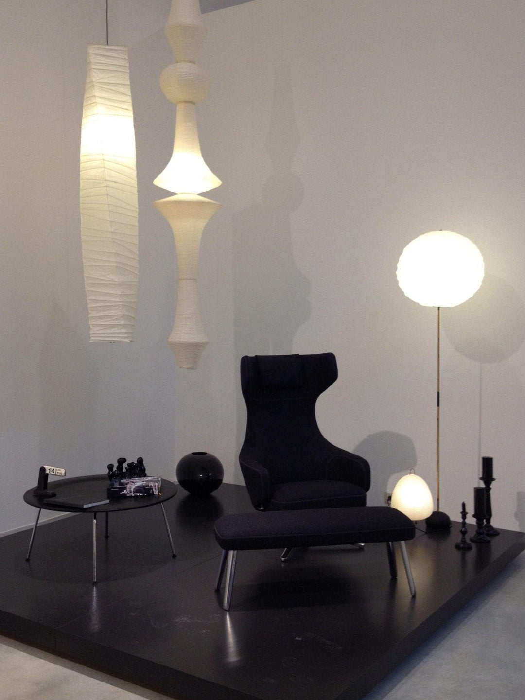 Ridge Paper Pendant Light