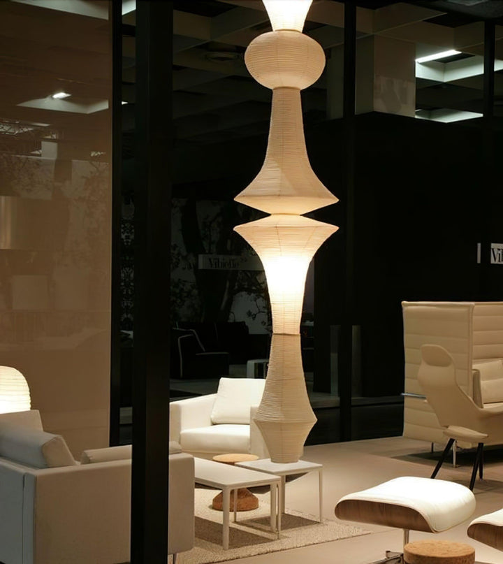 Ridge Paper Pendant Light