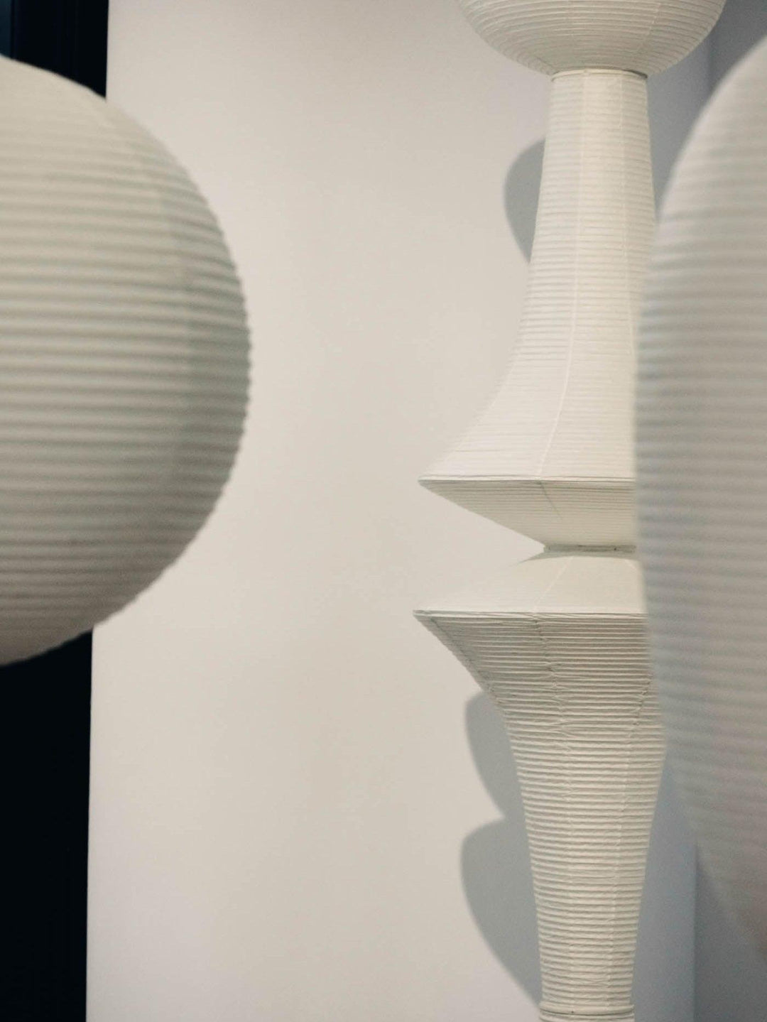 Ridge Paper Pendant Light