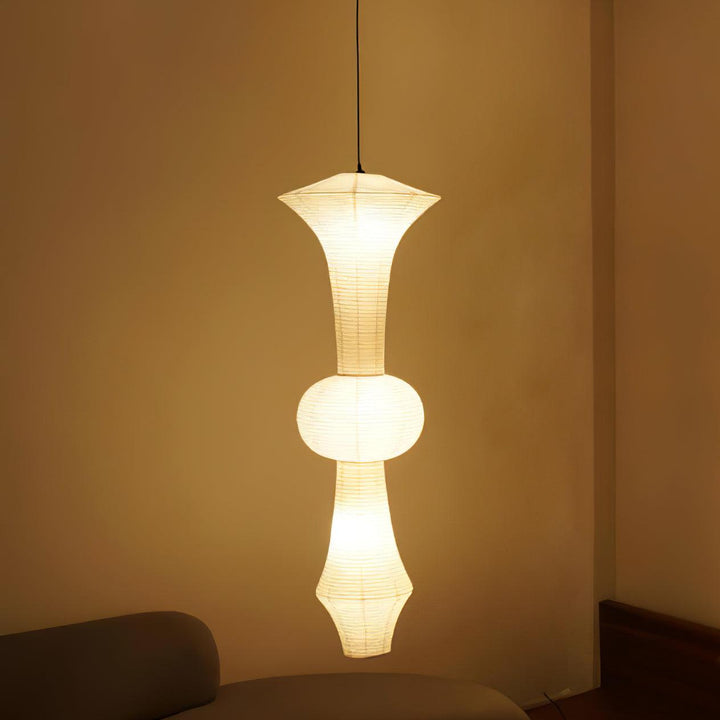 Ridge Paper Pendant Light