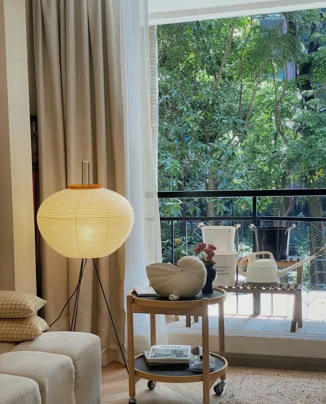 Mulberry Lantern Floor Lamp