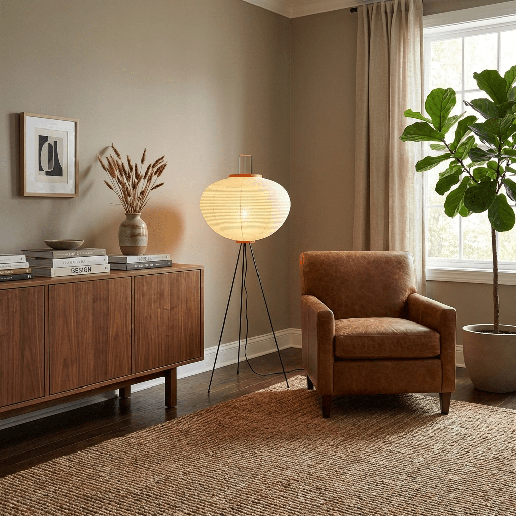 Mulberry Lantern Floor Lamp