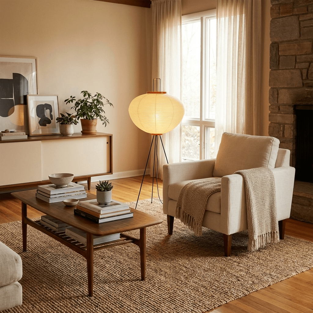 Mulberry Lantern Floor Lamp