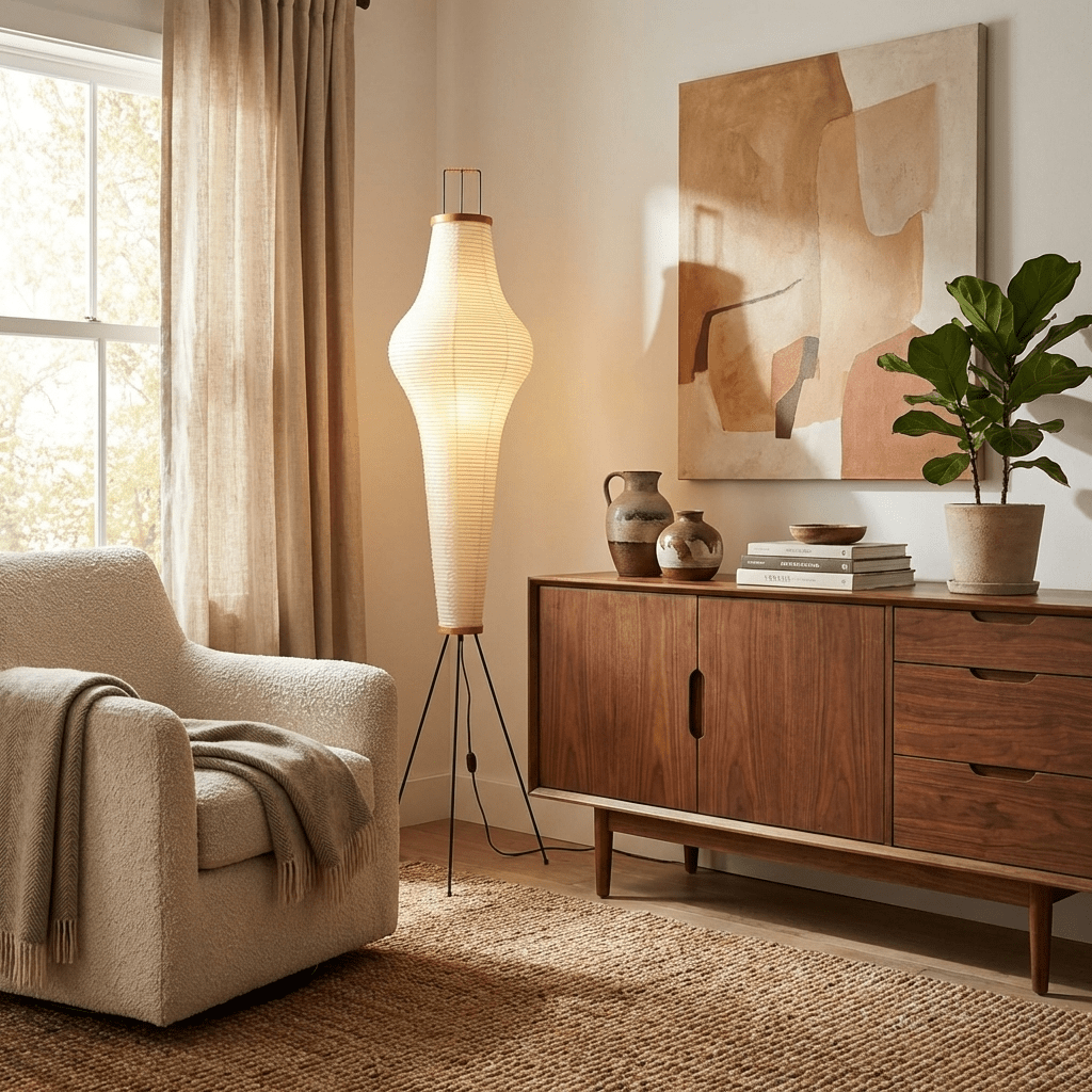 Mulberry Lantern Floor Lamp