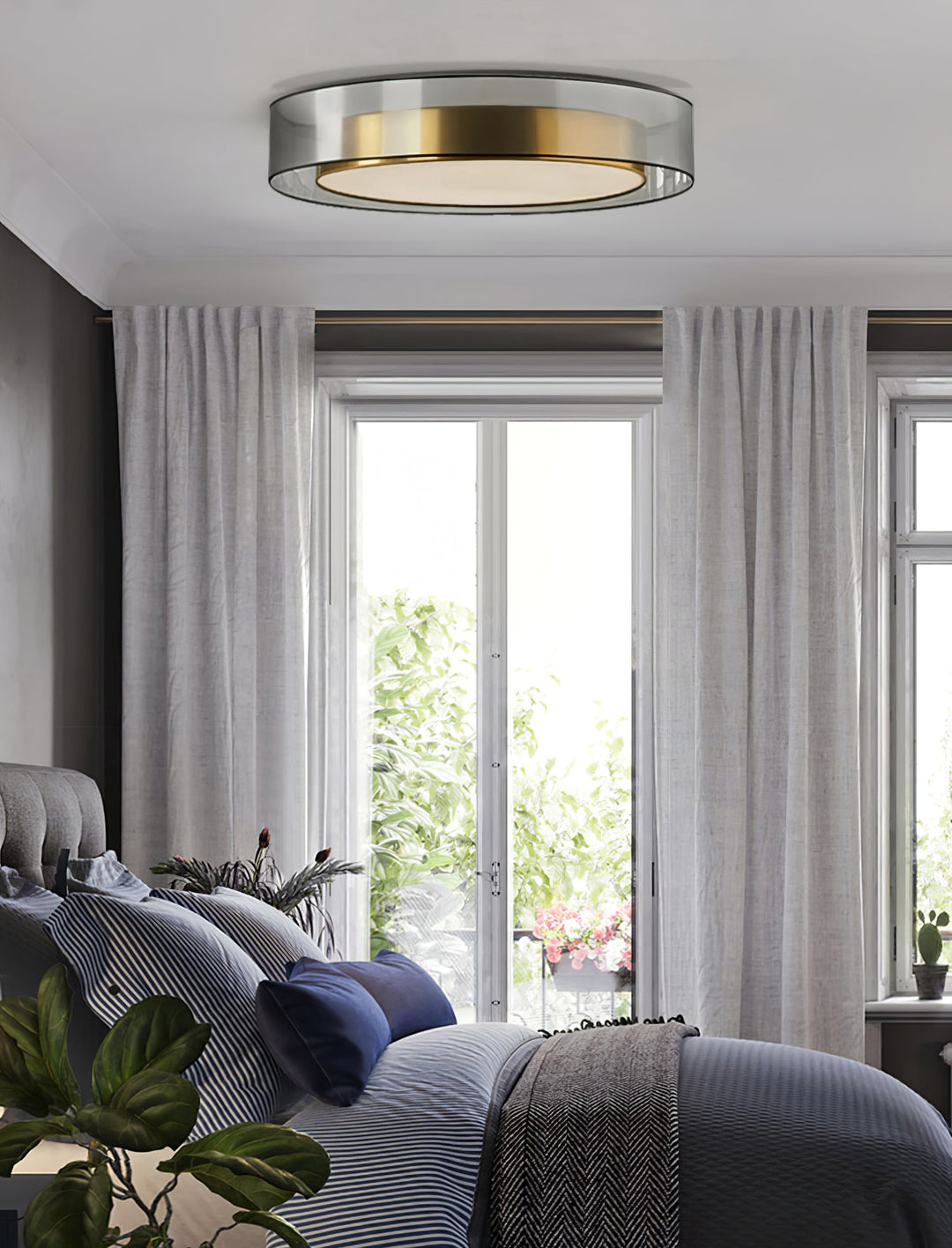 Aureole Flush Ceiling Light