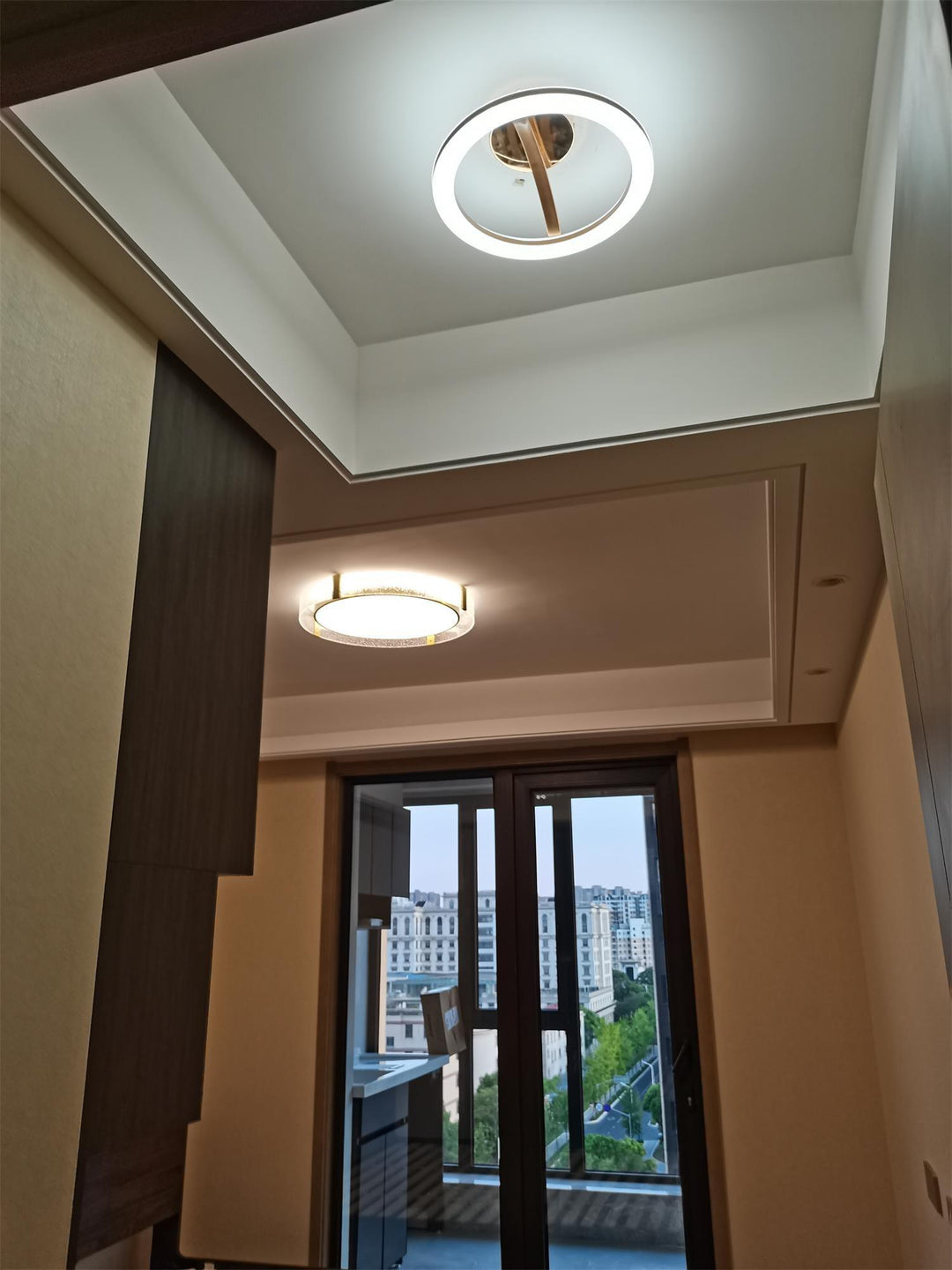 Aureole Flush Ceiling Light