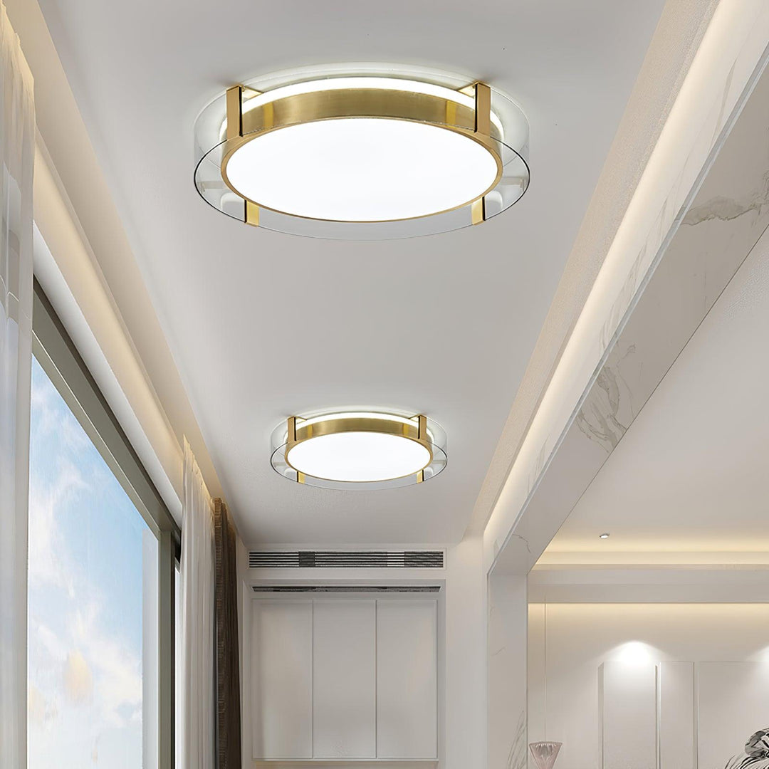 Aureole Flush Ceiling Light
