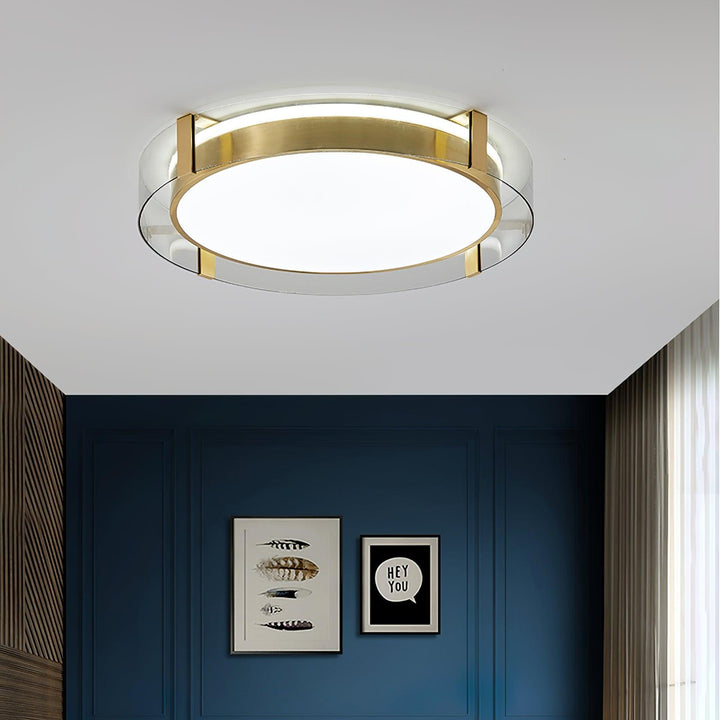 Aureole Flush Ceiling Light