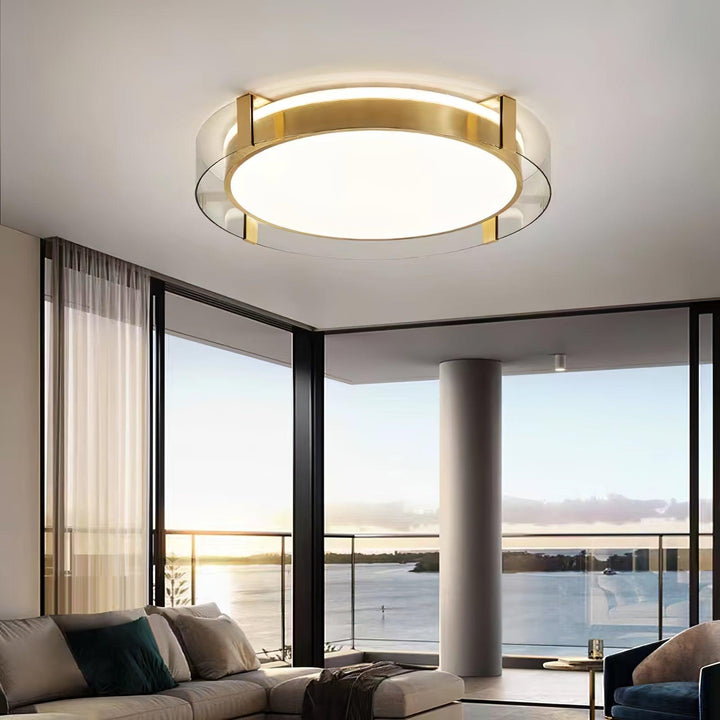 Aureole Flush Ceiling Light