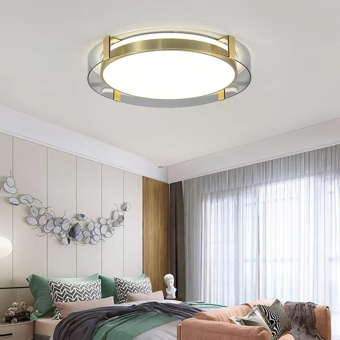 Aureole Flush Ceiling Light